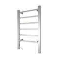 Pronti 2-in-1 Heated Towel Rack 100W - Silver, Fast Heating, Wall-Mounted/Freestanding - SuperSaverAU - view 1