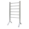 Pronti 2-in-1 Heated Towel Rack 100W - Silver, Fast Heating, Wall-Mounted/Freestanding - SuperSaverAU - view 2