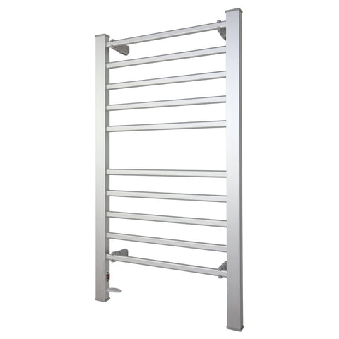 Pronti 2-in-1 Heated Towel Rack 520x935mm Wall Mounted/Freestanding, 10 Rails - SuperSaverAU - view 1