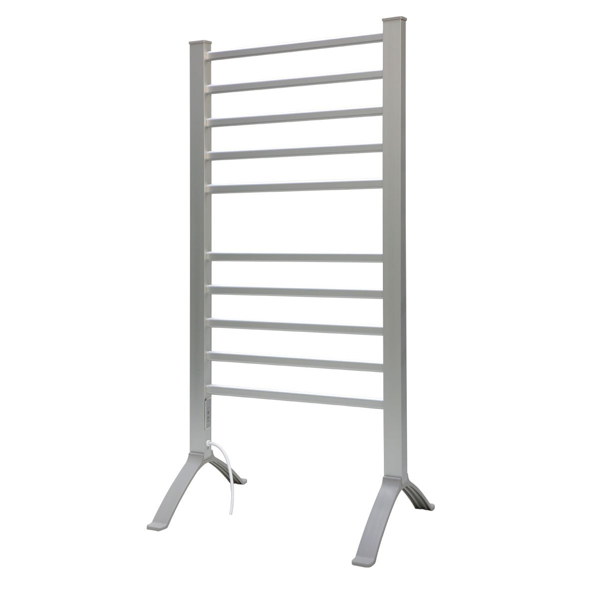 Pronti Heated Towel Rack 10 Rails 160W with Timer Wall-Mounted Freestanding - SuperSaverAU - view 2