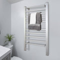 Pronti Heated Towel Rack 10 Rails 160W with Timer Wall-Mounted Freestanding - SuperSaverAU - view 5