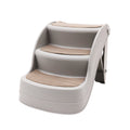 Furtastic Foldable Pet Stairs - 46x35x38cm, Non-Slip, Compact Design, Grey - SuperSaverAU - view 1
