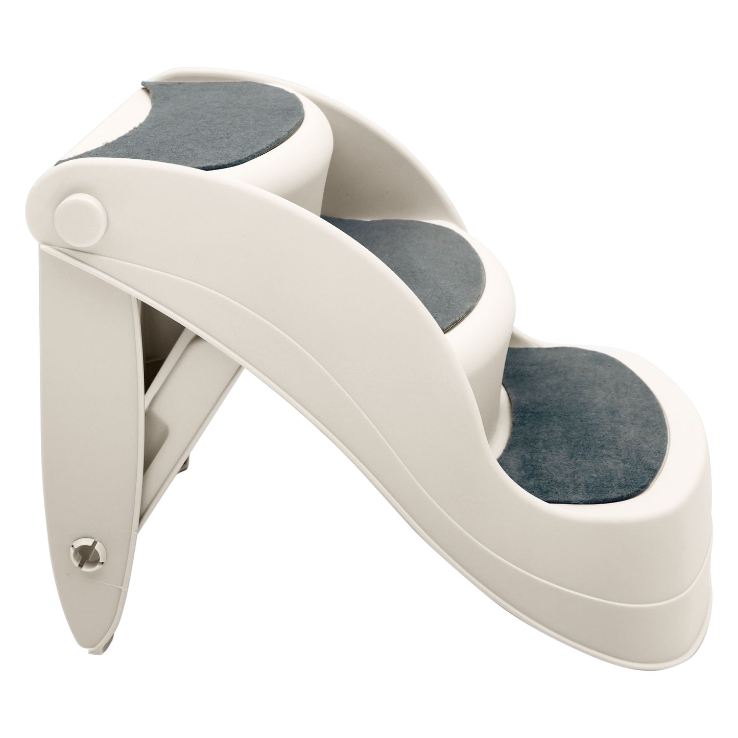 Furtastic Foldable Pet Stairs 38cm - Non-Slip, Compact, Easy to Store