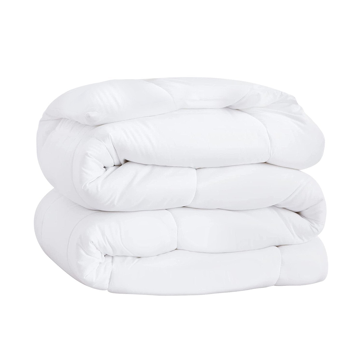 Laura Hill Goose Down Feather Quilt 500GSM, 210x210cm, Hypoallergenic, Cotton Cover - SuperSaverAU - view 1