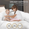 Laura Hill Goose Down Feather Quilt 500GSM, 210x210cm, Hypoallergenic, Cotton Cover - SuperSaverAU - view 4