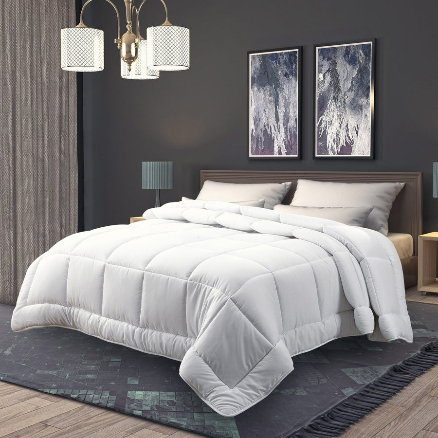 Laura Hill Goose Down Feather Quilt 700GSM - Super King Size, Hypo-Allergenic - SuperSaverAU - view 1