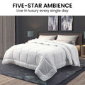 Laura Hill Goose Down Feather Quilt 700GSM - Super King Size, Hypo-Allergenic - SuperSaverAU - view 6