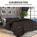 Laura Hill Faux Mink Comforter Quilt 600GSM - Super King, Soft & Durable - SuperSaverAU - view 6