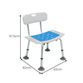 Orthonica Height Adjustable Aluminium Shower Chair - Safe & Comfortable - SuperSaverAU - view 2