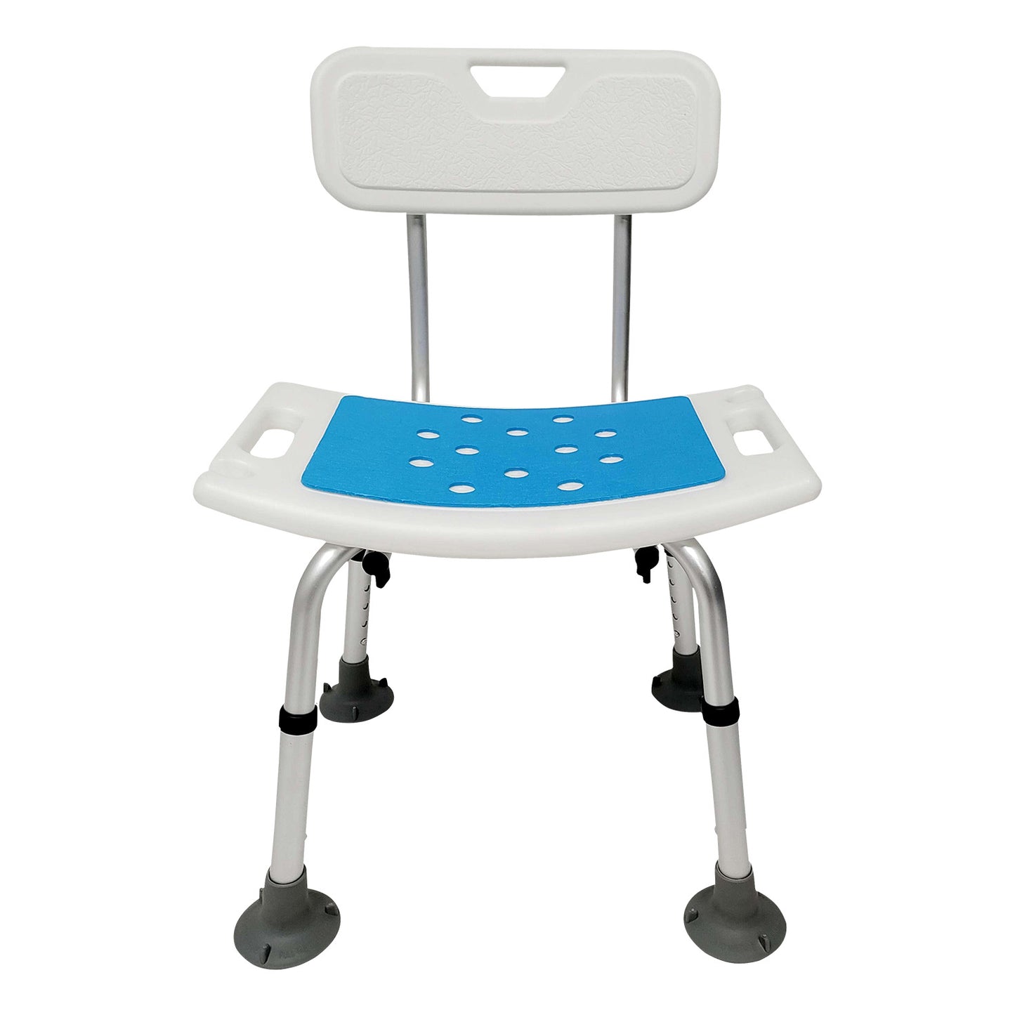 Orthonica Height Adjustable Aluminium Shower Chair - Safe & Comfortable