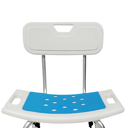 Orthonica Height Adjustable Aluminium Shower Chair - Safe & Comfortable