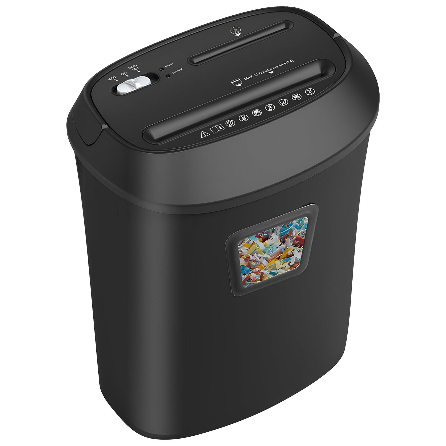Centurion 12-Sheet Electric Cross-Cut Paper Shredder with 25L Bin - Home Office - SuperSaverAU - view 5