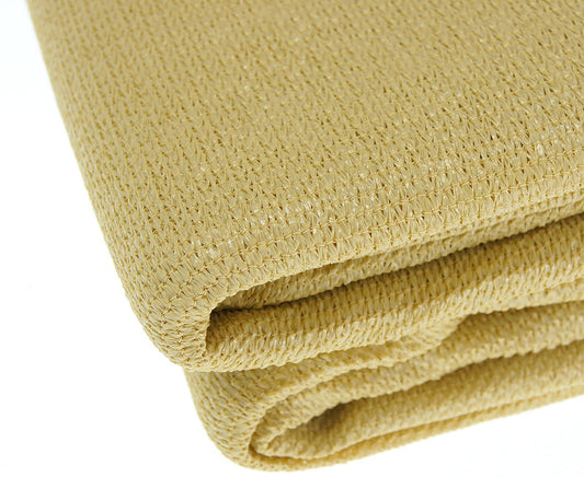 Wallaroo Shade Sail 2 x 2.5m - Desert Sand, UV Block, Breathable Fabric