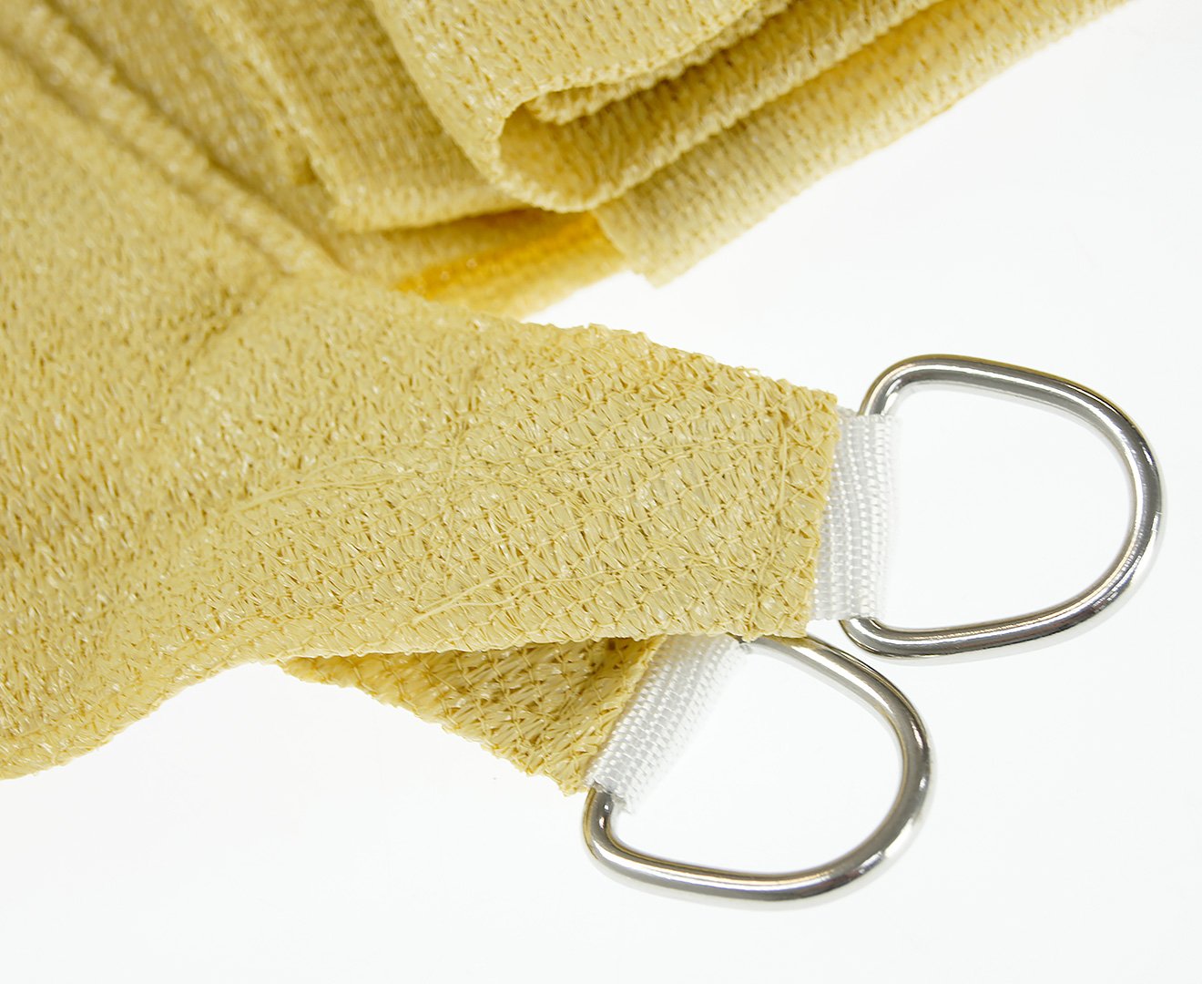 Wallaroo Shade Sail - Rectangular 4m x 5m - Desert Sand, UV Block, Easy Install