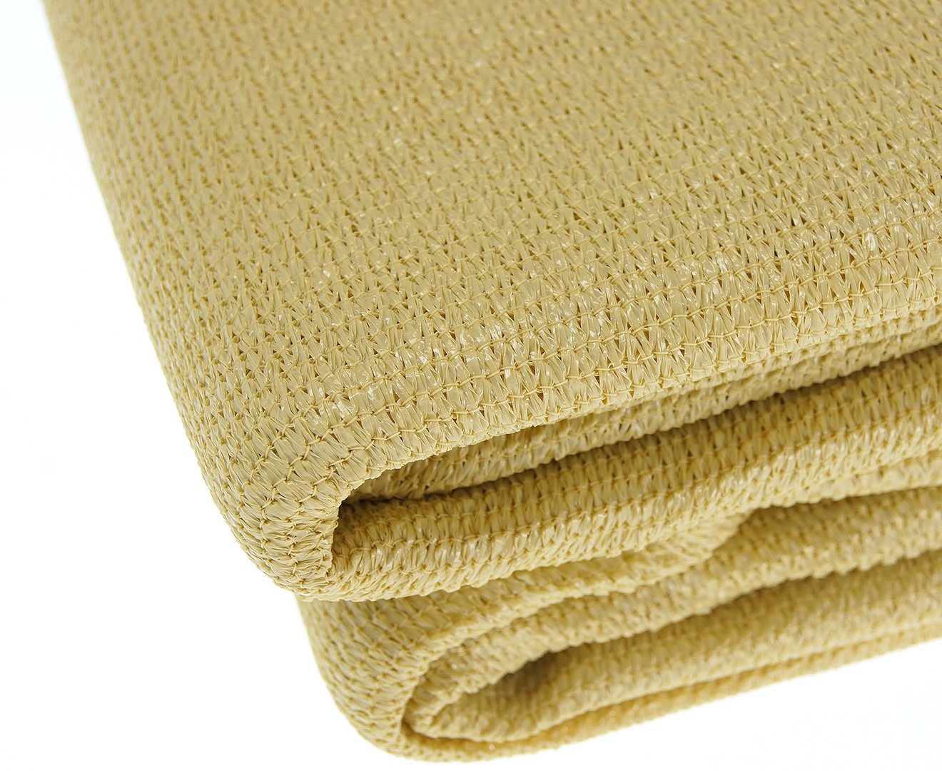 Wallaroo Shade Sail 5m Triangle - Desert Sand, UV Block, Breathable Fabric