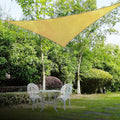 Wallaroo Shade Sail 8m x 8m x 8m - Desert Sand, UV Block, Easy Install - SuperSaverAU - view 2