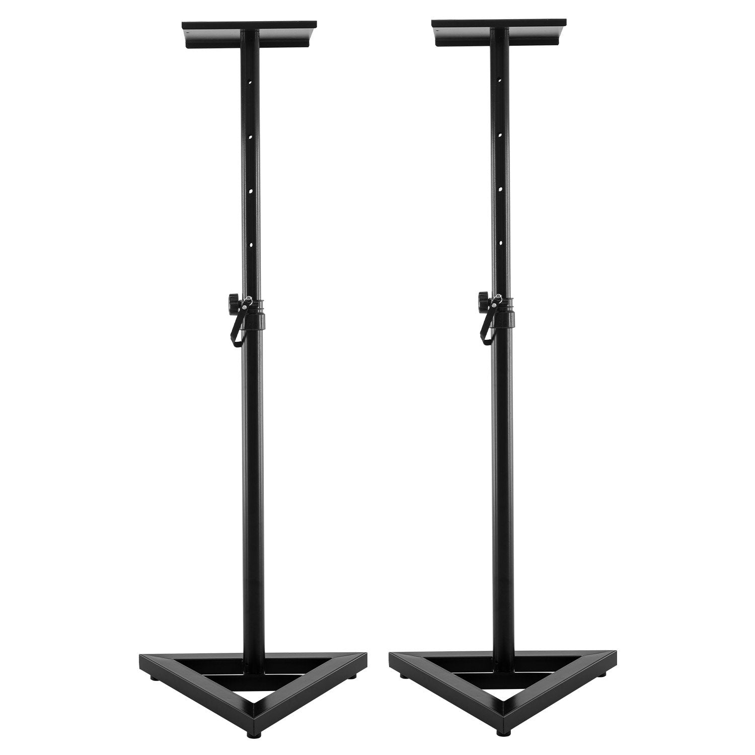 Karrera Adjustable Floor Speaker Stands - Black Pair