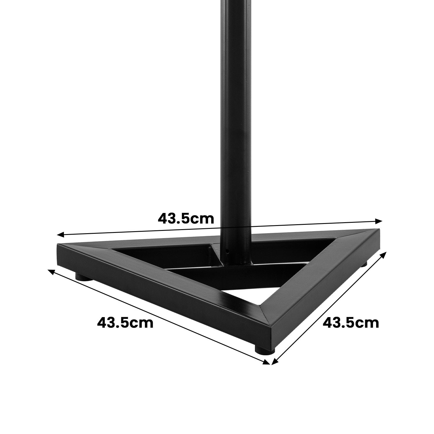 Karrera Adjustable Floor Speaker Stands - Black Pair