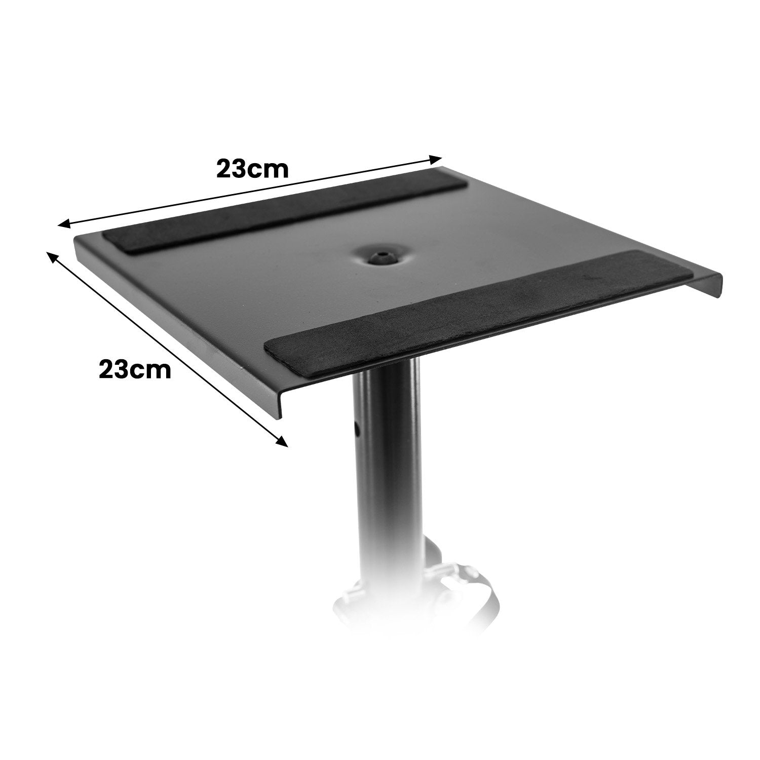 Karrera Adjustable Floor Speaker Stands - Black Pair