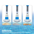 Aquajack Cordless Pool Vacuum Cleaner with 2 Heads, Rechargeable, 60 Min Use - SuperSaverAU - view 5