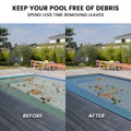 HydroActive UV-Resistant Pool Leaf Net Cover 6 x 11m with Aluminium Eyelets - SuperSaverAU - view 2