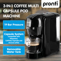 Pronti Breakfast Set with HomeMaid Coffee Machine, Toaster & Kettle