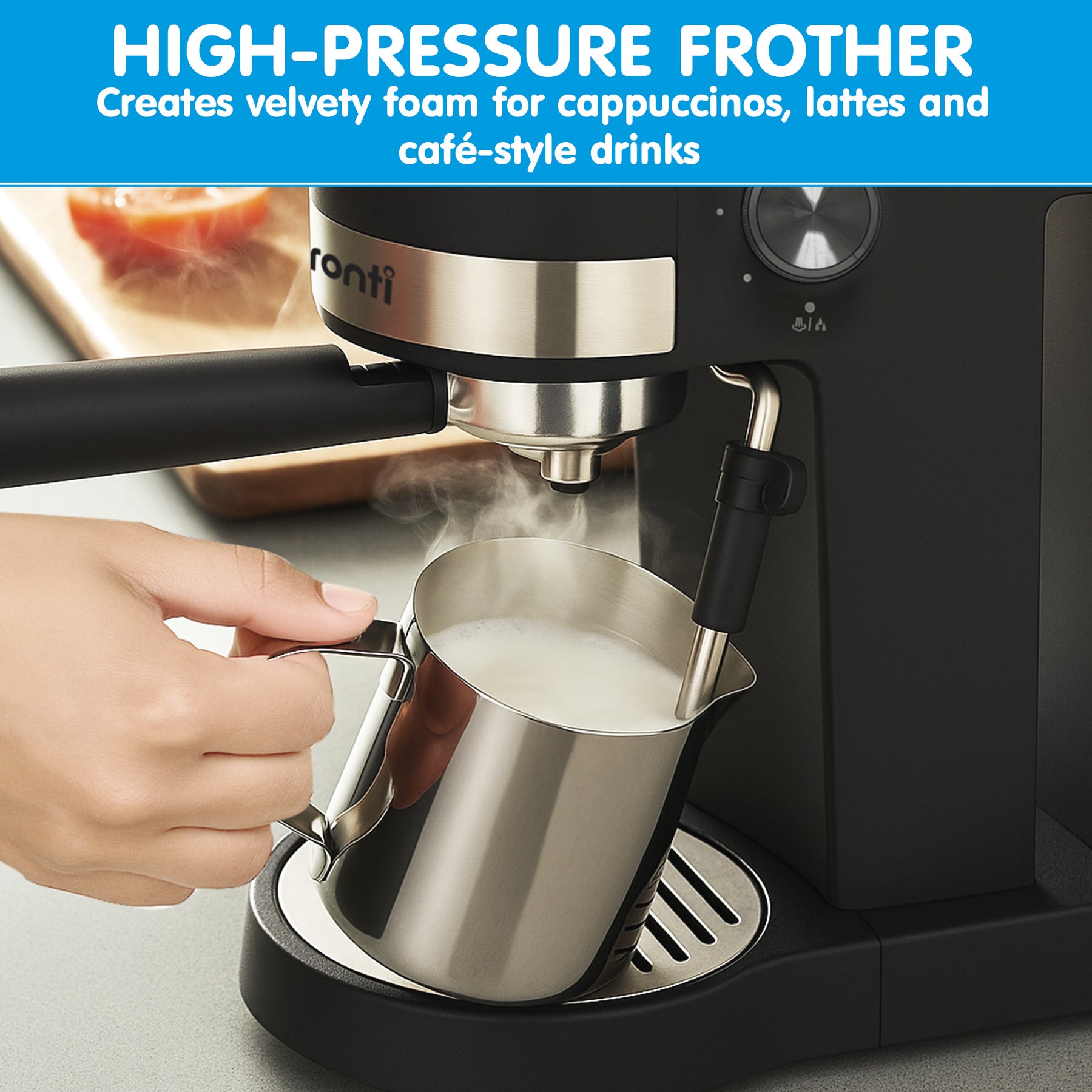Pronti Breakfast Set with CM 850D Coffee Machine, Toaster & Kettle