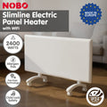 Nobo 2400W T2-NTL4R24 Slimline Wi-Fi Electric Panel Heater - Refurbished - SuperSaverAU - view 2