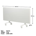 Nobo 2400W T2-NTL4R24 Slimline Wi-Fi Electric Panel Heater - Refurbished - SuperSaverAU - view 4