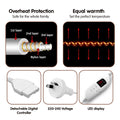 Laura Hill Electric Blanket Throw Rug Coral Fleece 160x130 cm 9 Temp Settings - SuperSaverAU - view 5