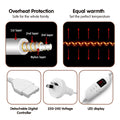 Laura Hill Electric Blanket 160x130 cm Coral Fleece, 9 Temperature Settings, Timer - SuperSaverAU - view 2