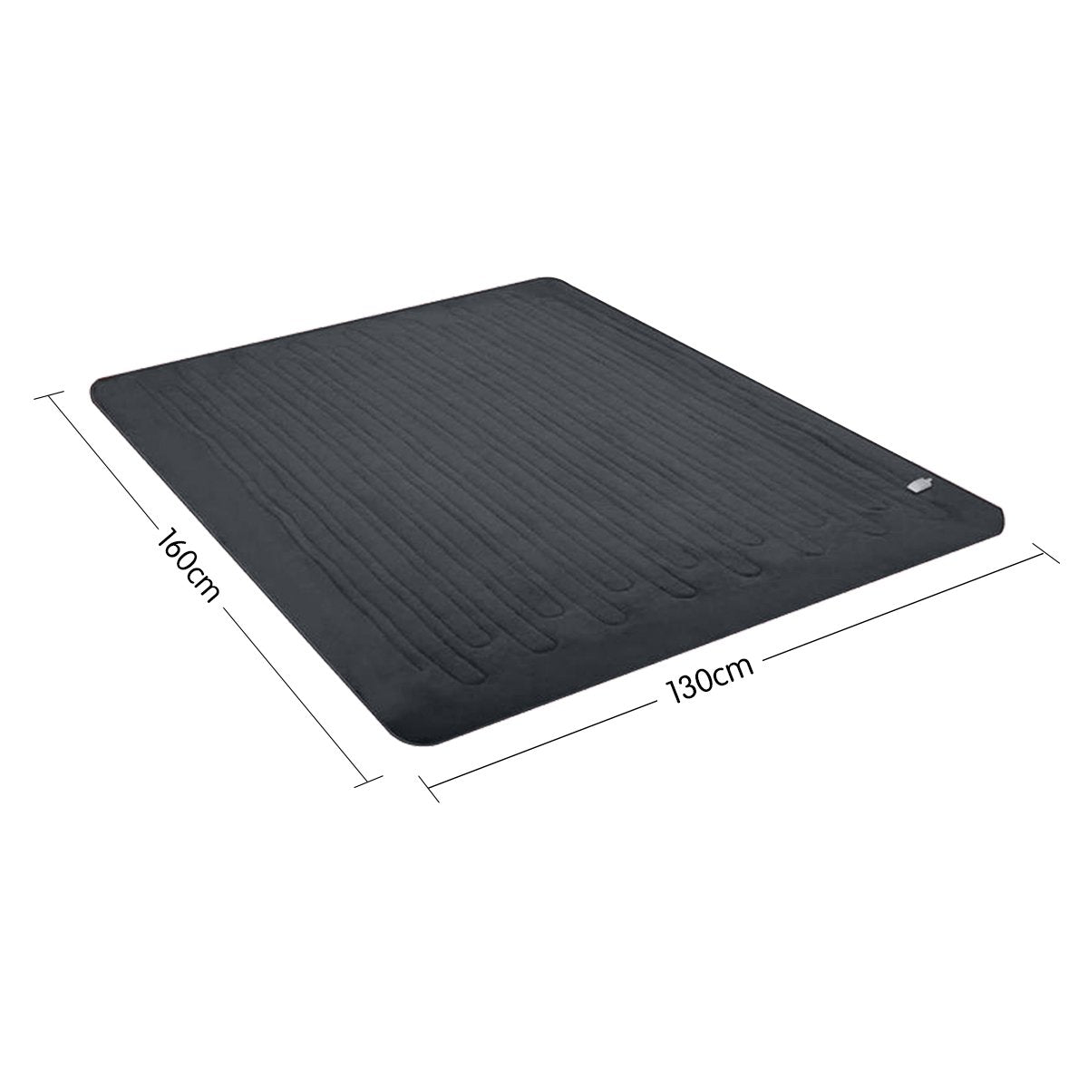 Laura Hill Electric Blanket 160x130 cm Coral Fleece, 9 Temperature Settings, Timer - SuperSaverAU - view 3