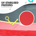 Kahuna 4.5ft Trampoline Round Free Safety Net Spring Pad Cover Mat Outdoor Red - SuperSaverAU - view 4