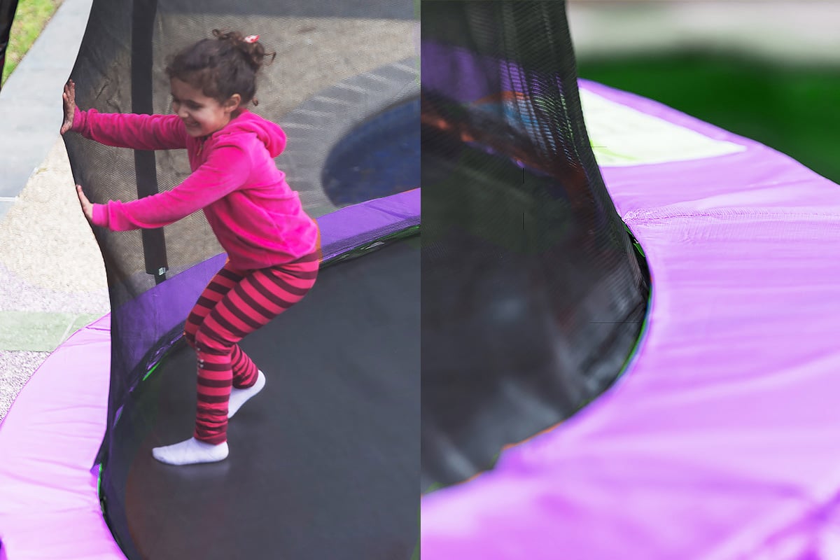 Kahuna 6ft Trampoline with Safety Net, UV-Stabilised Padding, Heavy-Duty Steel Frame - SuperSaverAU - view 7