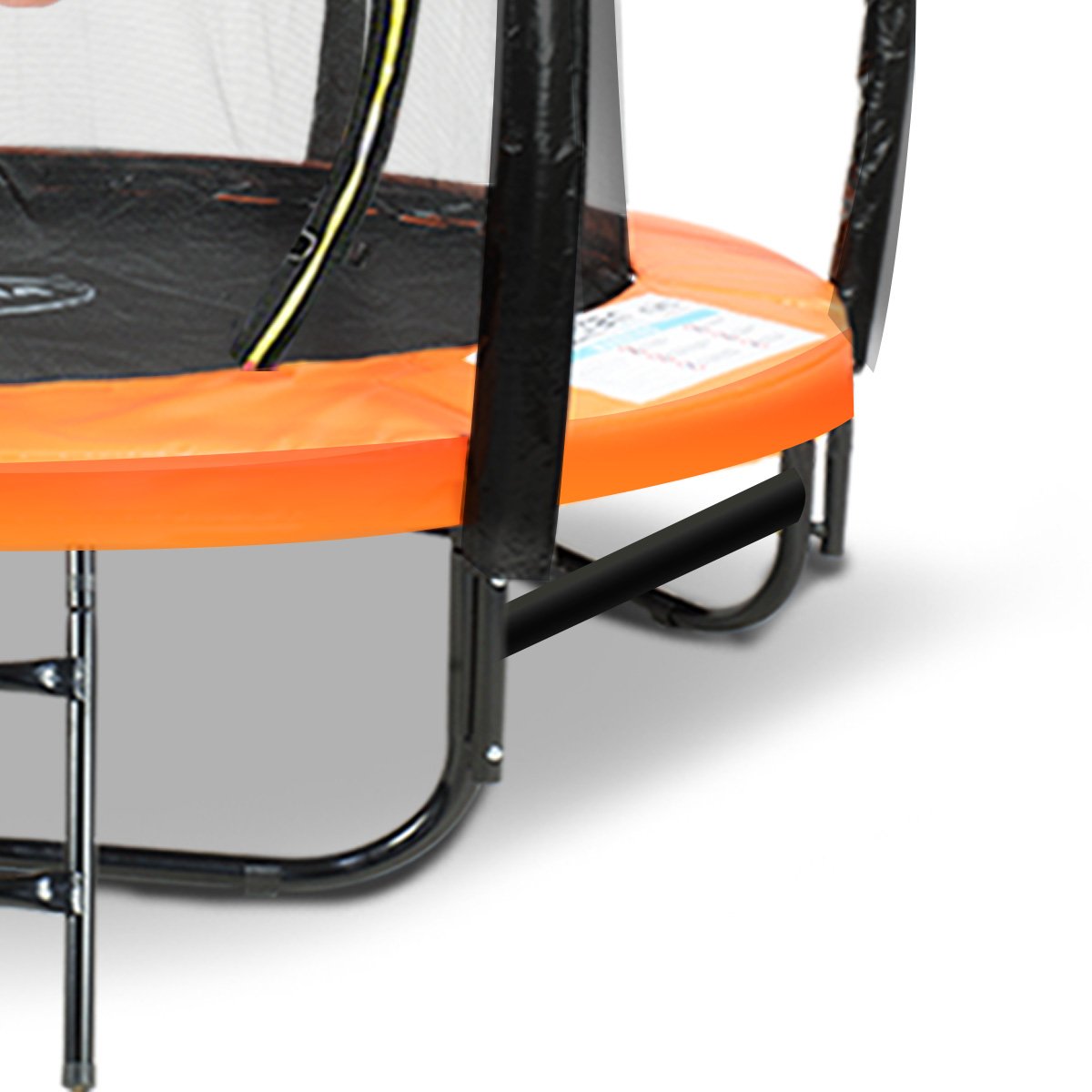 Kahuna 8ft Trampoline Kahuna With Spring Mat Pad Net Outdoor - Orange - SuperSaverAU - view 8
