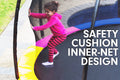 Kahuna 8ft Outdoor Rainbow Trampoline For Kids And Children Suited For Fitness Exercise Gymnastics With Safety Enclosure - SuperSaverAU - view 6
