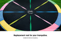 Kahuna 12ft Trampoline Replacement Spring Mat - Rainbow - SuperSaverAU - view 3