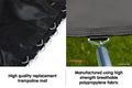 Kahuna 12ft Trampoline Replacement Spring Mat - Rainbow - SuperSaverAU - view 5