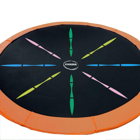 Kahuna 14ft Trampoline Replacement Spring Mat - Rainbow - SuperSaverAU - view 1