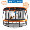 Kahuna 14ft-12 Pole Trampoline Roof Shade Cover - SuperSaverAU - view 3