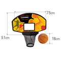 Kahuna Trampoline Basketball Ring Set with Mini Ball and Pump - SuperSaverAU - view 5