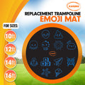 Kahuna 12ft Replacement Trampoline Jumping Mat - Emoji - SuperSaverAU - view 2