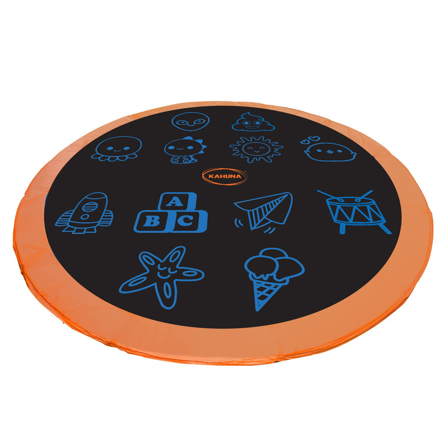 Kahuna 14ft Replacement Trampoline Jumping Mat - Emoji - SuperSaverAU - view 1