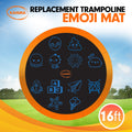 Kahuna 16ft Replacement Trampoline Jumping Mat - Emoji - SuperSaverAU - view 3