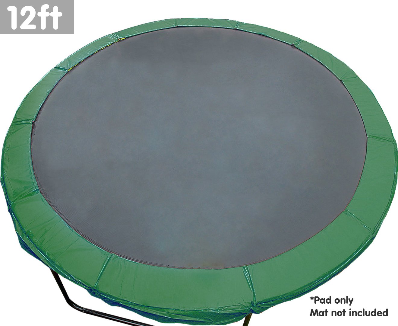 Kahuna 12ft Trampoline Replacement Spring Pad Round Cover - Green - SuperSaverAU - view 3