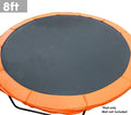 Powertrain 8ft Trampoline Replacement Pad - Orange, UV-Proof PVC, 15mm Foam - SuperSaverAU - view 1