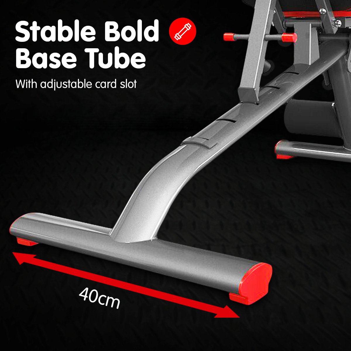 Powertrain Home Gym Bench Adjustable Flat Incline Decline FID 250KG Load - SuperSaverAU - view 4