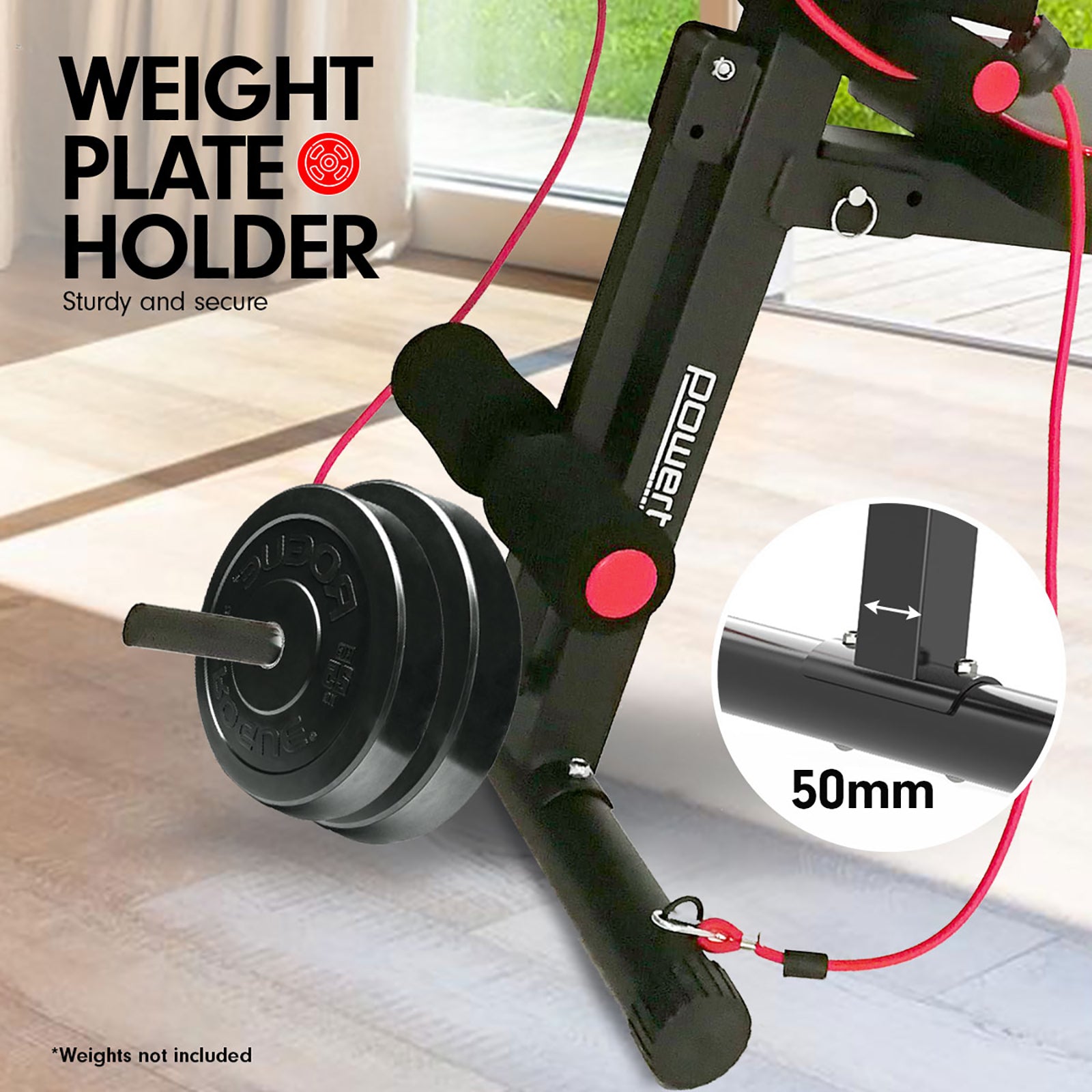 Powertrain Adjustable FID Home Gym Bench with Preacher Curl Pad - 150kg Load - SuperSaverAU - view 6