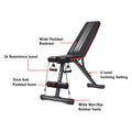 Powertrain Adjustable Incline Decline Exercise Bench Resistance Bands - SuperSaverAU - view 3