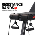Powertrain Adjustable Incline Decline Exercise Bench Resistance Bands - SuperSaverAU - view 5